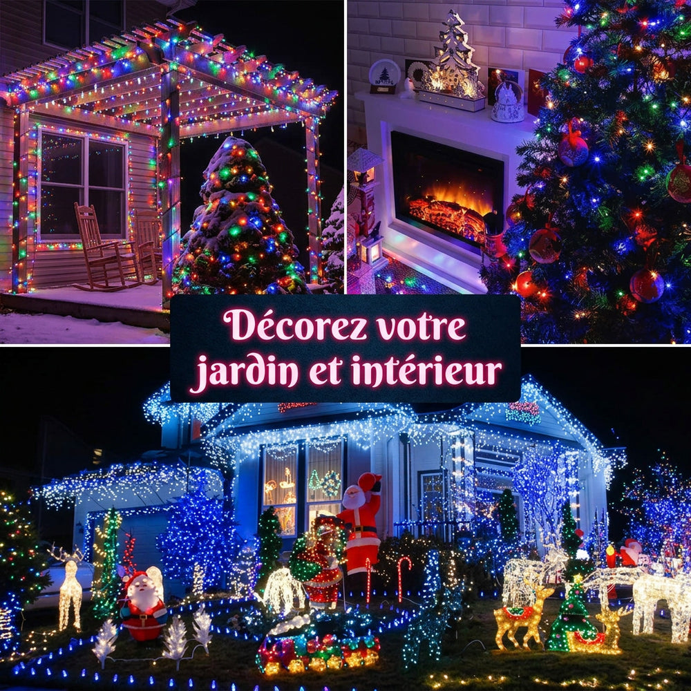 Solar Outdoor Christmas Light Waterproof Solar Outdoor Decoration Suitable for Garden Terrace Wedding Party Decoration