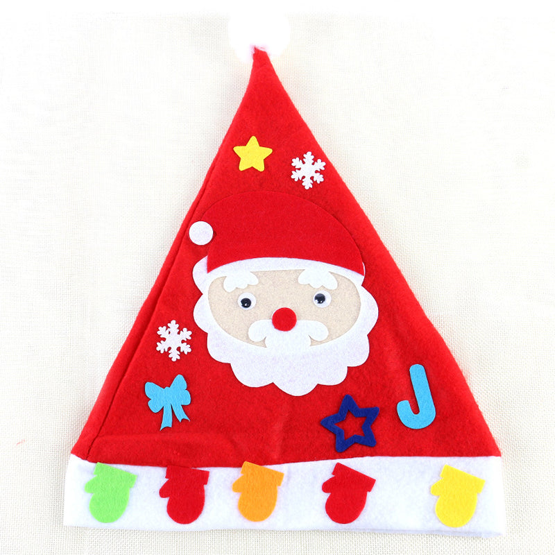 DIY Christmas Hat Christmas Children'S Nursery School Christmas Necessities and Children'S Christmas Hat