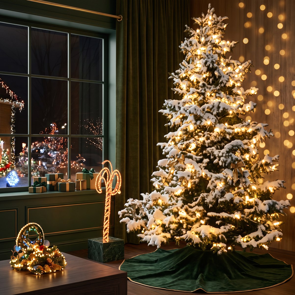 Guirlande lumineuse de Noël 300 LED – 8 modes
